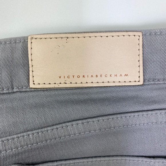 Victoria Beckham Gray Denim Ankle Skinny Jean Size 32 - Picture 12 of 13